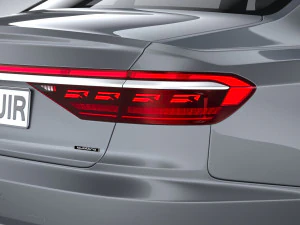 아우디 A8 2022 3D 모델