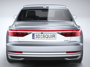 Audi A8L 2022 3D 모델