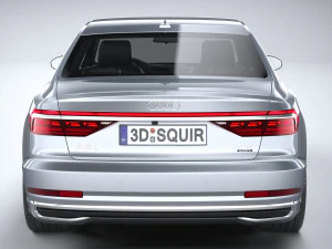 Audi A8L 2022 3D Model