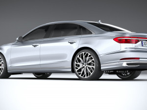 Audi A8L 2022 3D 모델