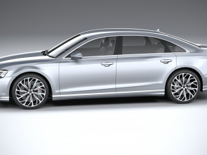 Audi A8L 2022 3D 모델