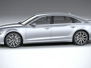 Audi A8L 2022 3D Model