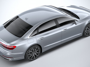 Audi A8L 2022 3D 모델