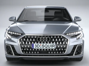 Audi A8L 2022 3D Model
