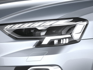 Audi A8L 2022 3D 모델