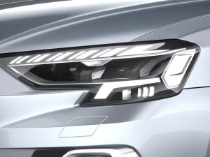 Audi A8L 2022 3D Model