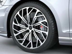 Audi A8L 2022 3D Model