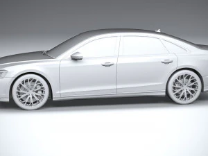 Audi A8L 2022 3D Model