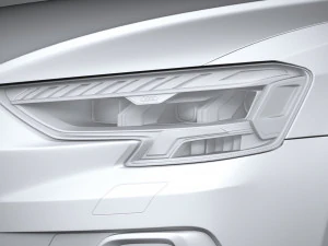 Audi A8L 2022 3D Model