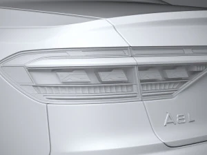 Audi A8L 2022 3D Model