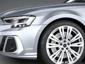 Audi A8L 2022 3D Model