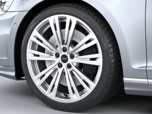 Audi A8L 2022 3D 모델