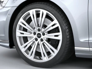 Audi A8L 2022 3D Model