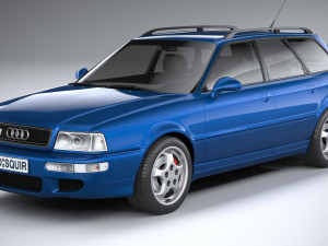 Audi RS2 Avant 1994 Modelo 3D