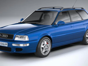 Audi RS2 Avant 1994 3D Model