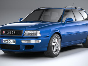 Audi RS2 Avant 1994 Modelo 3D