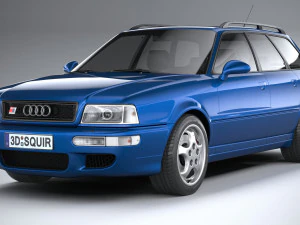 Audi RS2 Avant 1994 3D Model