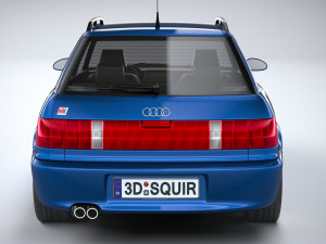 Audi RS2 Avant 1994 Modelo 3D