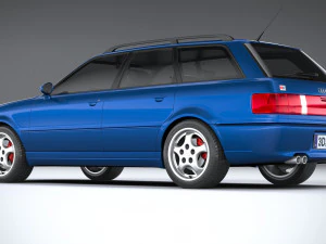 Audi RS2 Avant 1994 3D Model