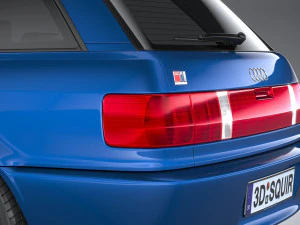 Audi RS2 Avant 1994 3D Model
