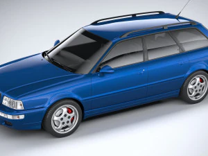 Audi RS2 Avant 1994 3D Model