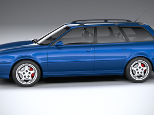 Audi RS2 Avant 1994 Modelo 3D