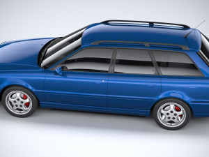 Audi RS2 Avant 1994 Modelo 3D