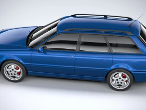 Audi RS2 Avant 1994 3D Model