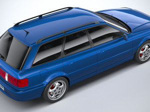 Audi RS2 Avant 1994 Modelo 3D