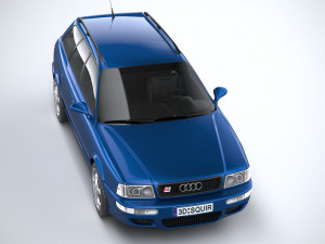 Audi RS2 Avant 1994 Modelo 3D