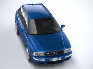 Audi RS2 Avant 1994 3D Model