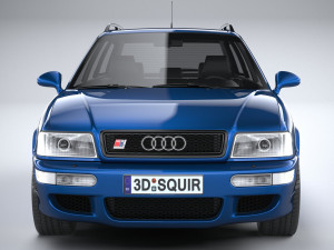 Audi RS2 Avant 1994 Modelo 3D
