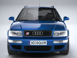 Audi RS2 Avant 1994 3D Model