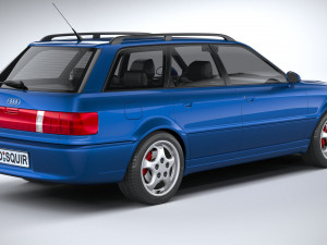 Audi RS2 Avant 1994 Modelo 3D