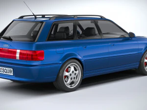 Audi RS2 Avant 1994 3D Model