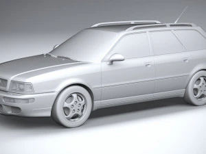 Audi RS2 Avant 1994 3D Model