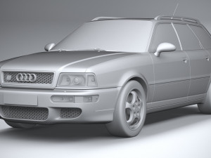 Audi RS2 Avant 1994 Modelo 3D