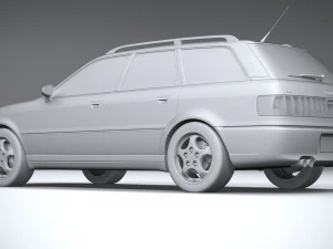 Audi RS2 Avant 1994 3D Model