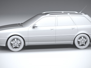 Audi RS2 Avant 1994 Modelo 3D