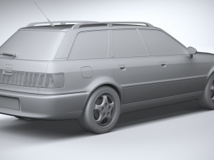 Audi RS2 Avant 1994 Modelo 3D