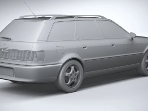 Audi RS2 Avant 1994 3D Model