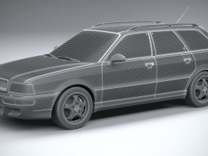 Audi RS2 Avant 1994 Modelo 3D