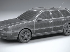 Audi RS2 Avant 1994 3D Model