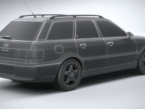 Audi RS2 Avant 1994 Modelo 3D