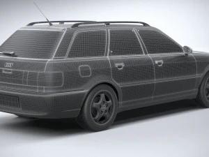 Audi RS2 Avant 1994 3D Model