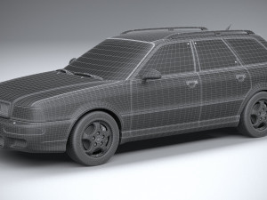 Audi RS2 Avant 1994 Modelo 3D