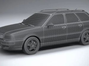Audi RS2 Avant 1994 3D Model