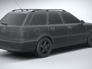 Audi RS2 Avant 1994 Modelo 3D