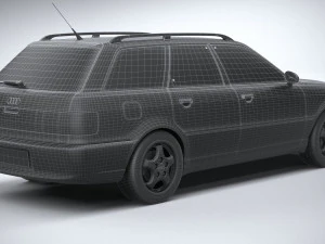 Audi RS2 Avant 1994 3D Model