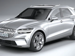 Genessis Electrified GV70 2023 3D Model